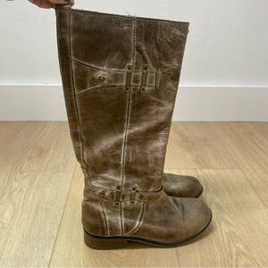 Corral Taupe Tall Top Boots